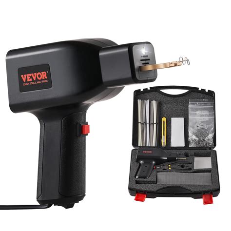 VEVOR Plastic Welding Kit 70 150W Dual Power Hot Stapler Plastic Welding Gun Plastic Car
