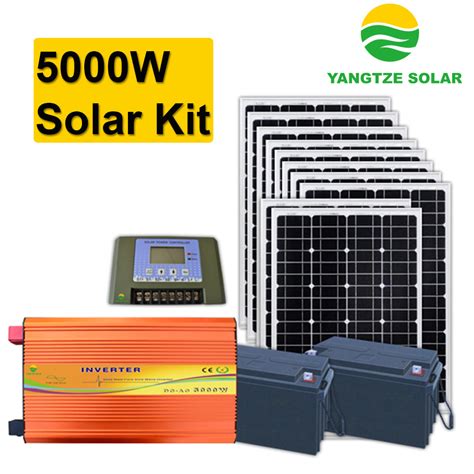 Yantze Solar Panel System 5kw Price In Pakistan China Solar System