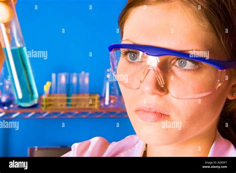 Researcher In Lab Stock Photo Alamy