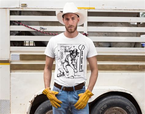 Vintage Gay Cowboy Shirt Retro Gay Rodeo Tee Queer Magazine