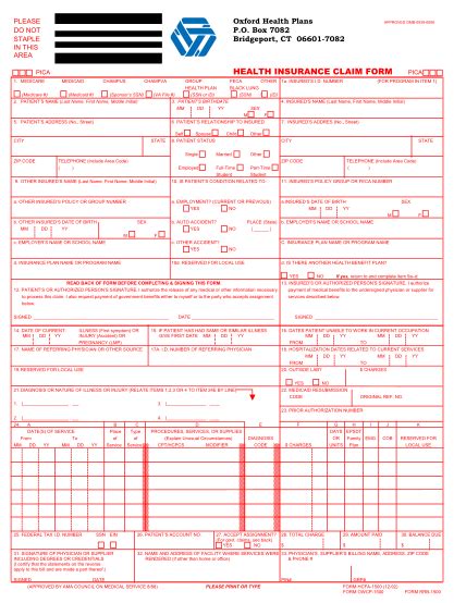 Medical Billing Forms