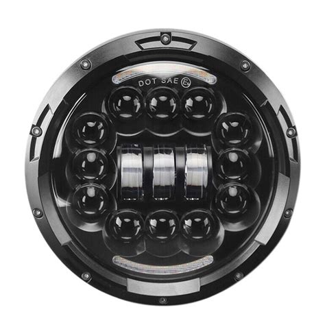 Круглая светодиодная фара 7 дюймов для Jeep 97 2017 Wrangler JK LJ TJ ...