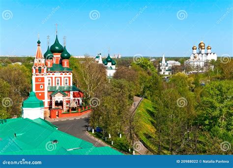 Yaroslavl stock photo. Image of house, view, christianity - 20988022