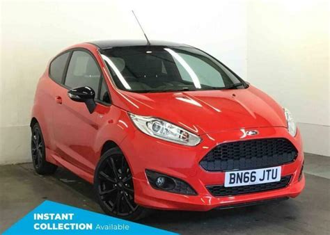 2016 Ford Fiesta 10 Ecoboost 140 St Line Red 3 Door Hatchback Petrol