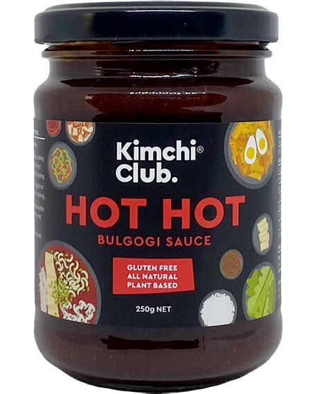 Hot Hot Bulgogi Sauce Kimchi Club
