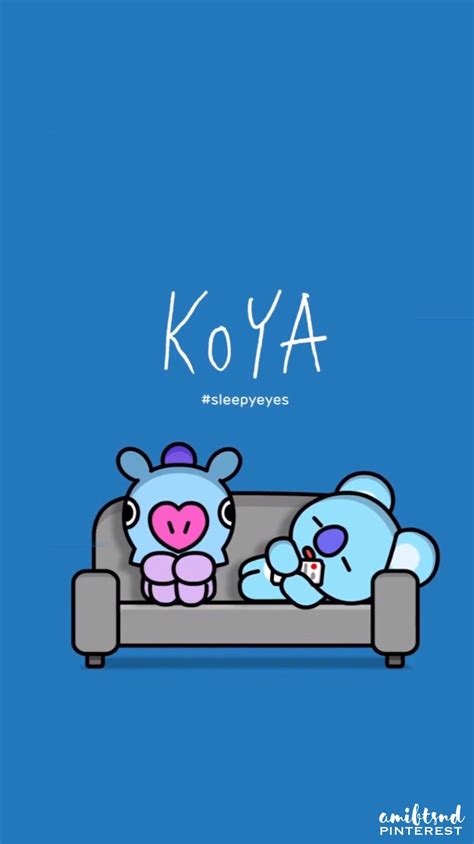 Koya Bt21 Wallpapers Top Free Koya Bt21 Backgrounds Wallpaperaccess