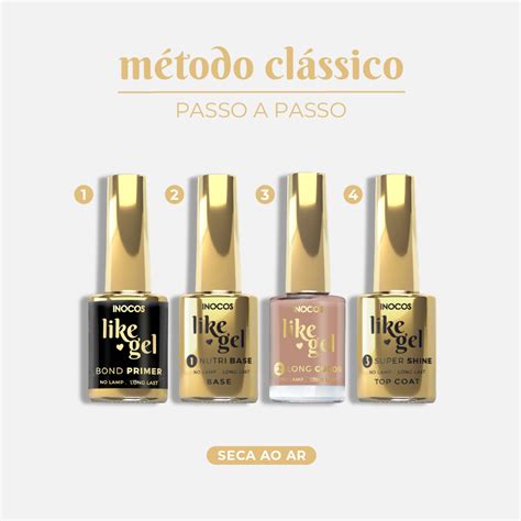 Like Gel INOCOS 160 Nude Natural INOCOS Cosmetics Loja Oficial