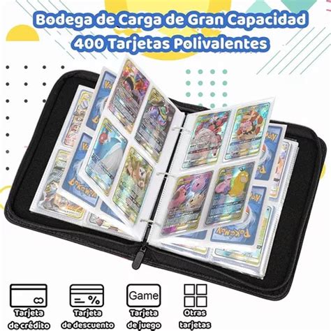 Carpeta De Cartas Coleccionables Para Cartas Pok Mon En Venta En