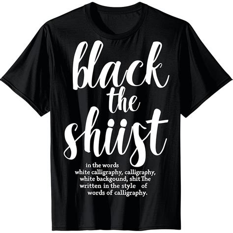 Stand out from the crowd with our bold black tshirt featuring 'leave