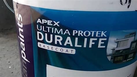 Asian Paints Apex Ultima Protek Dura Life Base Coat Packaging Size