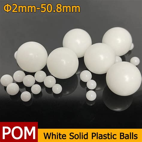 Твердые пластиковые шарики 2-50 мм, 1-500 шт | AliExpress