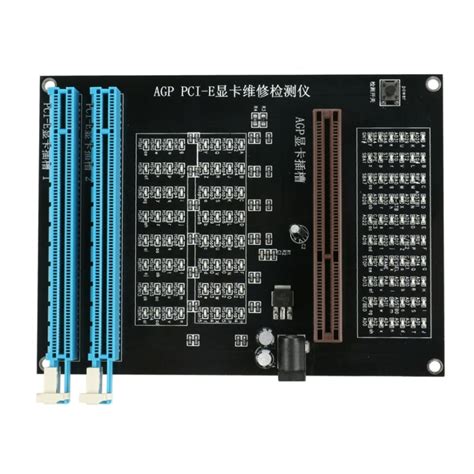 Pc Agp Pci-E X16 Kettős Felhasználású Socket Tester Display Graphics ...