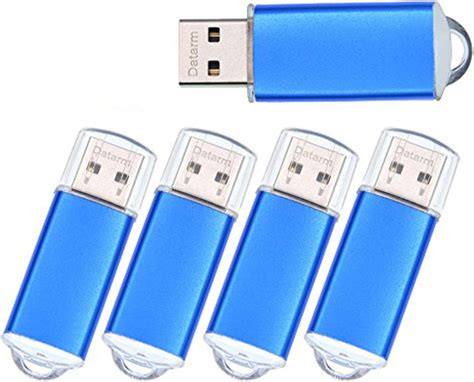 USB Stick 8GB Bulk Pack of 5 USB 2.0 Flash Drives - Mini Value ...