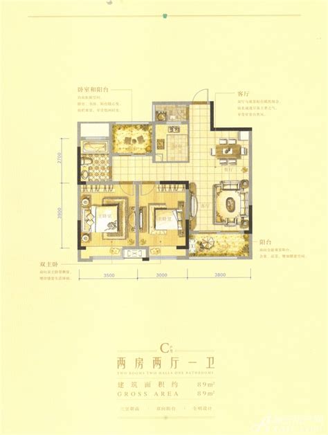 灵璧学府壹号户型图户型图图片三室二厅三房户型图第17页大山谷图库