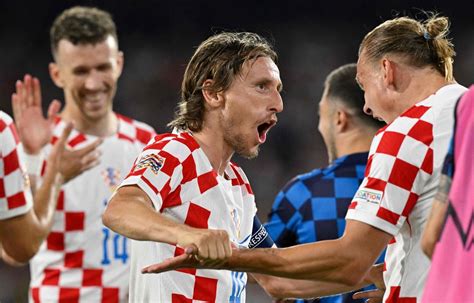 Ligue Des Nations La Croatie En Finale Apr S Sa Victoire Contre Les