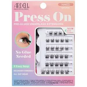 Amazon Ardell Naked Press On Lashes Pre Glued Eyelash Clusters Extensions Self Adhesive