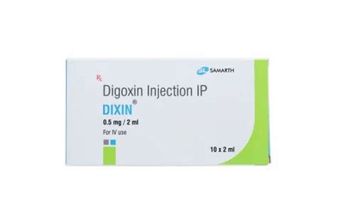 Digoxin Injection Dixin Mg Ml At Rs Vial Goregaon Mumbai