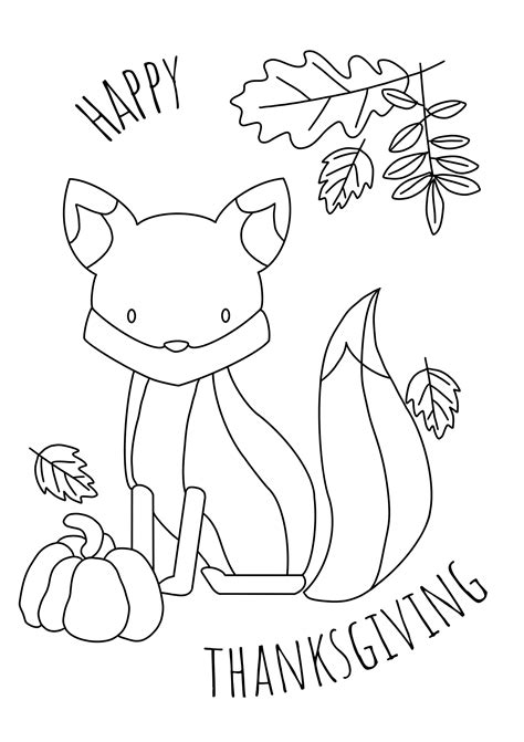 Thanksgiving Coloring Page Kids Coloring Coloring Page Kids