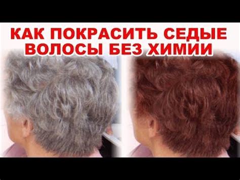 Как покрасить седые волосы без химии? ПОНАДОБИТСЯ ЛИШЬ КОФЕ И ...