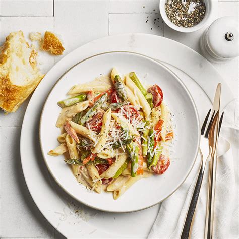 Creamy Penne Pasta Primavera Recipe | Allrecipes