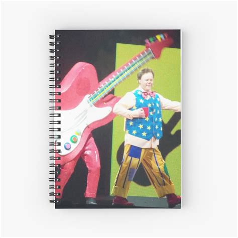 "Mr Tumble" Spiral Notebook for Sale by amylw1 | Redbubble