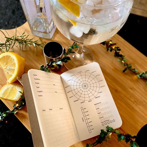 Tasting Notes - Gin – The Stamford Notebook Co.