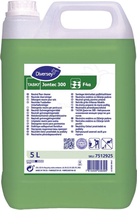 Taski Jontec 300 - средство для твердых полов, 5л - Horeca