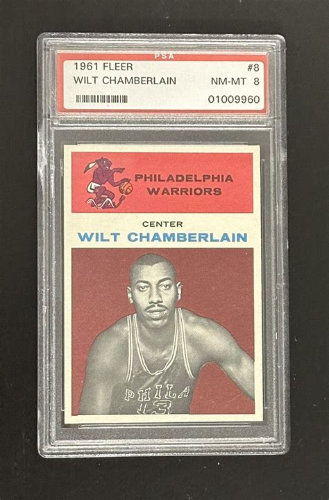 Wilt Chamberlain Fleer Base Price Guide Sports Card Investor