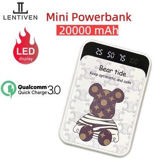 Jual Lentiven Powerbank Mah Cute Mini Kartun Fast Charging