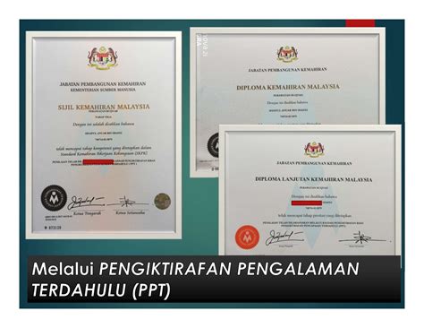 Permohonan Sijil Kemahiran Malaysia Sijil Kemahiran M