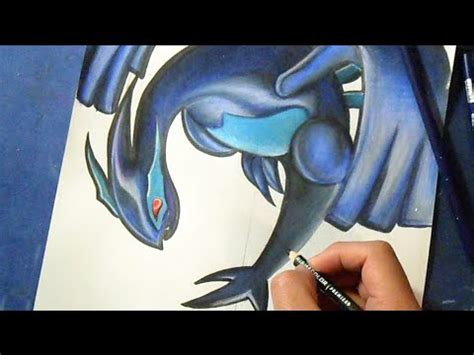 Drawing Coloring Shadow Lugia Pok Mon Youtube