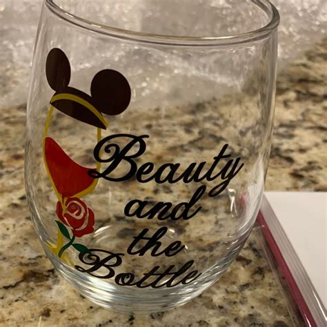 Disney Princess Inspired Wine Glasses Disney Princess Wine Glass Disney Bridesmaid Ts Disney