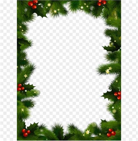 Christmas Png Border With Clear Background