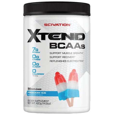 Scivation Xtend Bcaa Powder With Electrolytes For Muscle Growth