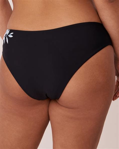 Floral Print Cheeky Bikini Bottom