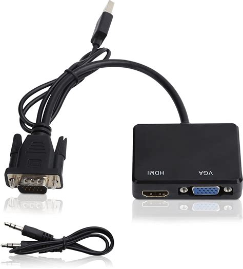 VGA Zu HDMI VGA Adapter VGA Zu HDMI 1080P Splitter Converter Adapter