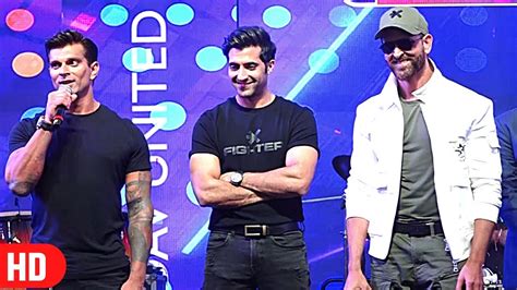 Hrithik Roshan Karan Singh Grover And Akshay Oberoi At Dav United