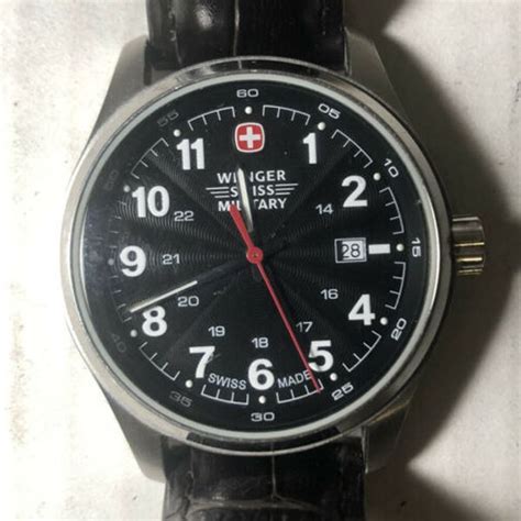 Wenger Mens Swiss Military Watch 7930x Quartz Terragraph Field Watch