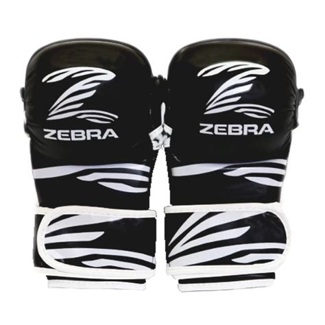 mma zpemag zebra mma clash sparring gloves black
