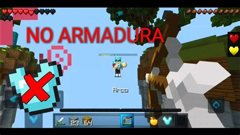 Skywars Reto Sin Armadura En Mastercraft Craftman O Mcpe Youtube