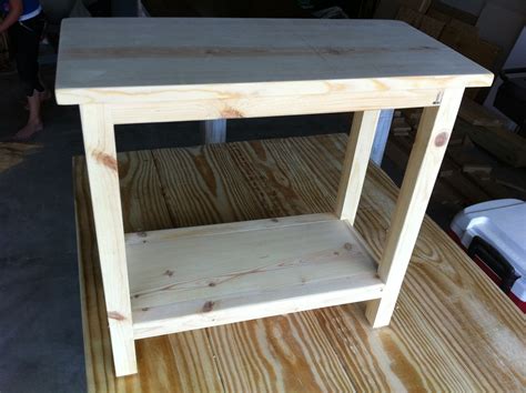 30 Diy Narrow Side Table
