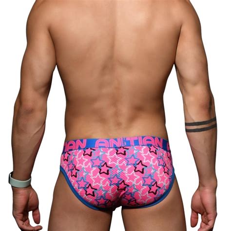 Andrew Christianアンドリュークリスチャン Bright Stars メッシュ ブリーフ w Almost Naked メンズランウェイ