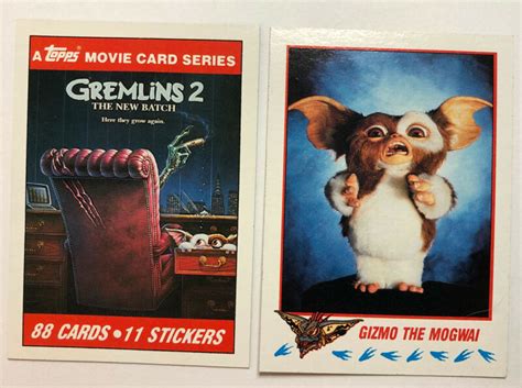 Topps Gremlins The New Batch Complete Card Set Movie Vintage