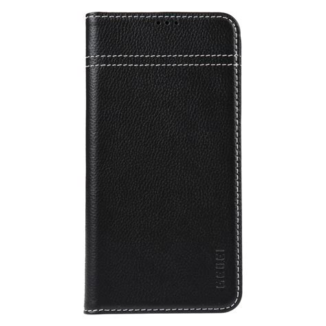 For Iphone Pro Max Gebei Top Grain Horizontal Flip Leather Phone