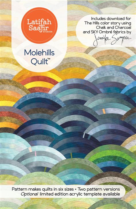 Molehills Quilt (2023) - PDF – Latifah Saafir Studios