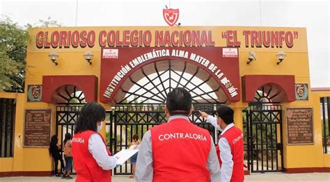 Colegio Triunfo - Detectan perjuicio superior a S/ 300 mil en obra de colegio El Triunfo ...
