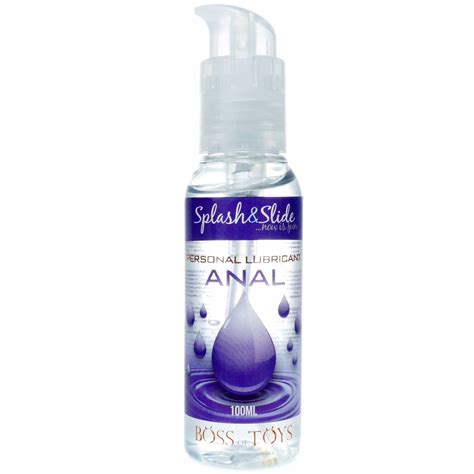 Żel intymny Splash Slide ANAL 100ml super SEX wydajny lubrykant poślizgowy 5905745307818