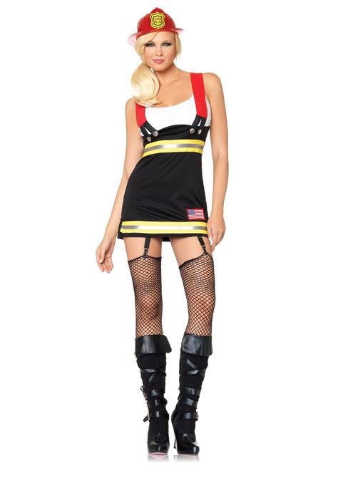 Adult Backdraft Babe Woman Fire Fighter Costume The Costume Land