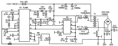 Блок питания для автомобильного усилителя - Блоки питания (импульсные ...
