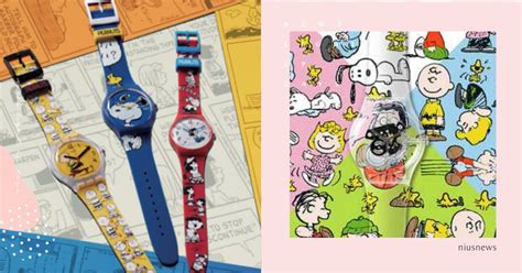 Snoopy粉快戴上！swatch×史努比6款聯名＋訂製錶，限定圖案自己挑！ Swatch、史努比、聯名、手錶 美人計 妞新聞